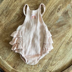 WILD WAWA RAINBOW ROMPER